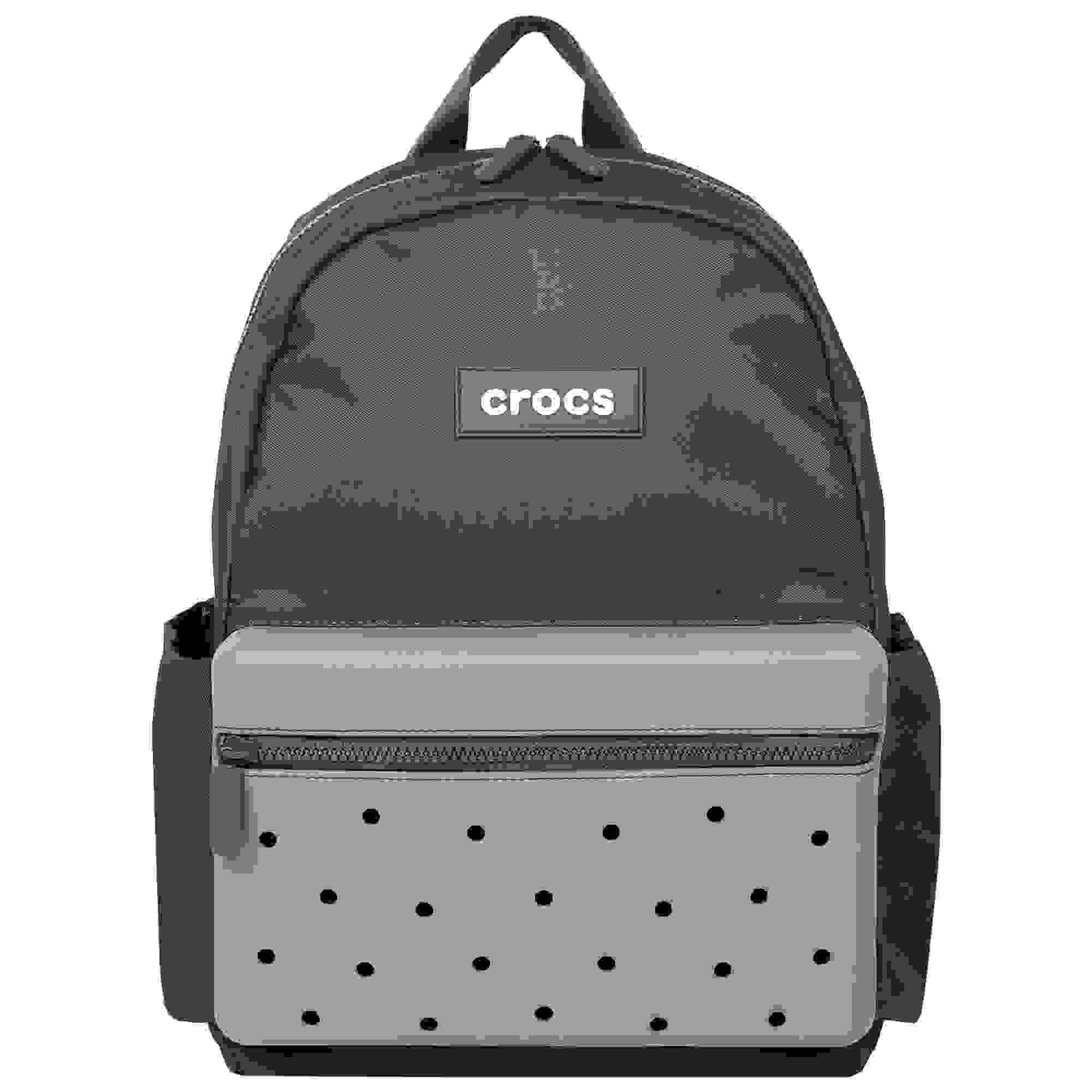 Crocs Lightweight Molded Front Storage Pocket Hunter Green Backpack